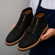 Montblanc Heritage Lace-Up Boot // Nero Black