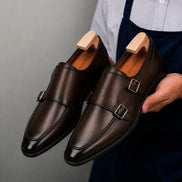 Madrid Single Monk Strap // Dark Chocolate