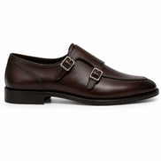 Madrid Single Monk Strap // Dark Chocolate