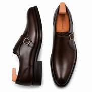 Madrid Single Monk Strap // Dark Chocolate
