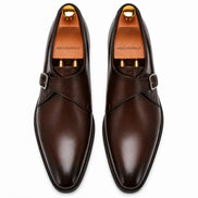 Madrid Single Monk Strap // Dark Chocolate