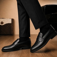 Miami Penny Loafer // Nero Black