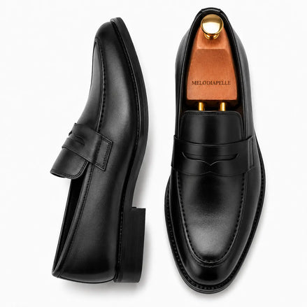Miami Penny Loafer // Nero Black