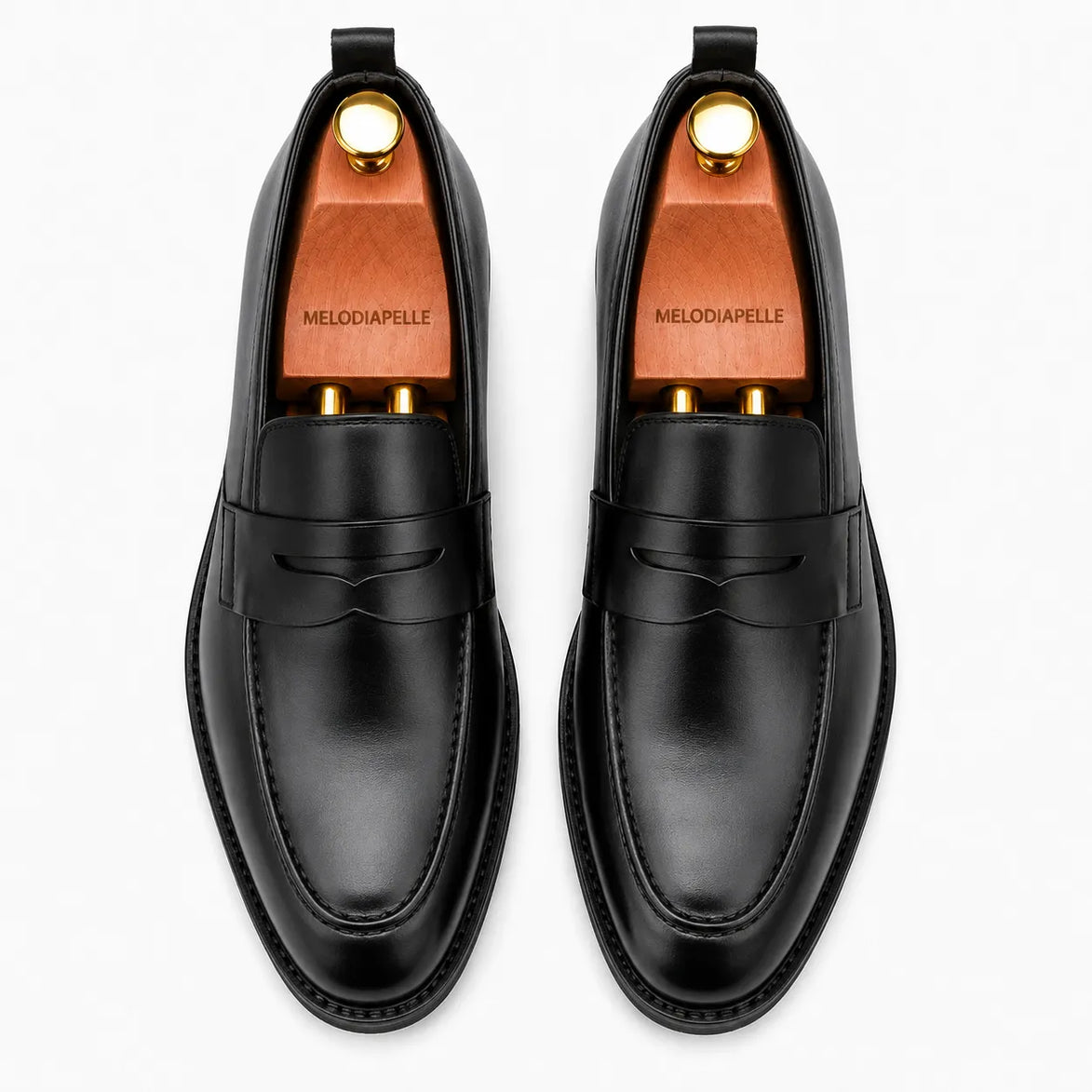 Miami Penny Loafer // Nero Black
