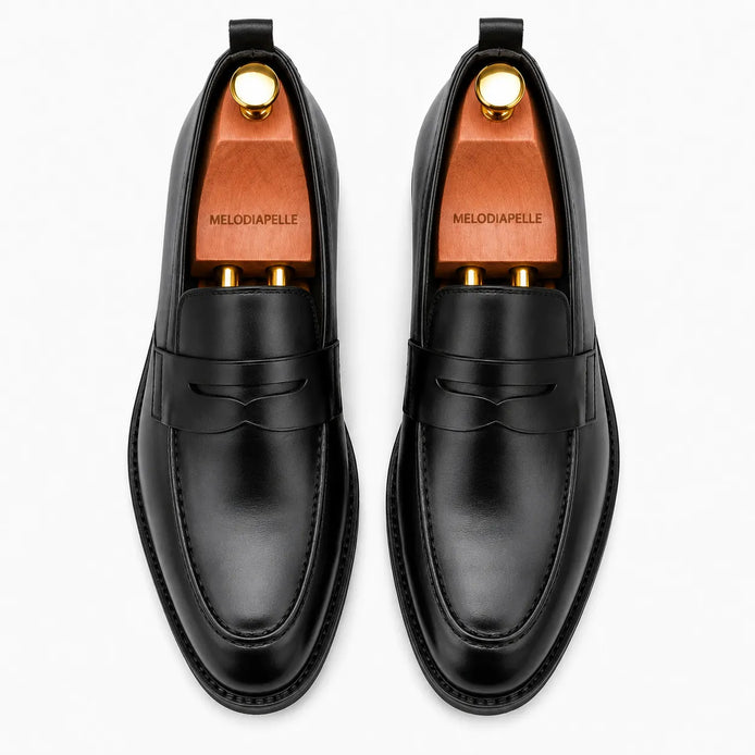 Miami Penny Loafer // Nero Black