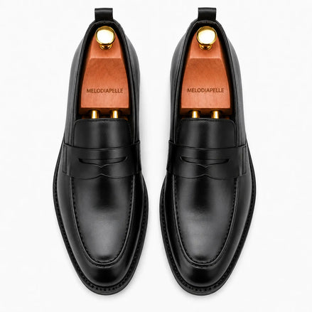 Miami Penny Loafer // Nero Black