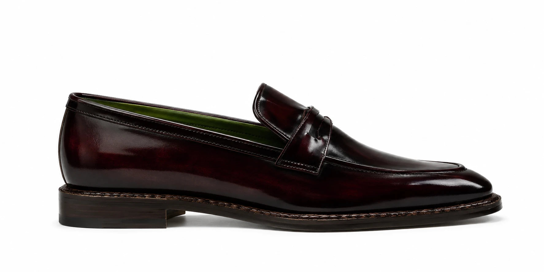 Marquis Dress Penny Loafer // Oxblood