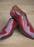 Motta Glossy Medallion Wholecut Oxford for Men - High-Shine Leather Dress Shoes
