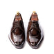 Martignano High-Gloss Split-Toe Derby for Men - Brush-Off Leather Dress Shoes