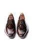 Martignano High-Gloss Split-Toe Derby for Men - Brush-Off Leather Dress Shoes