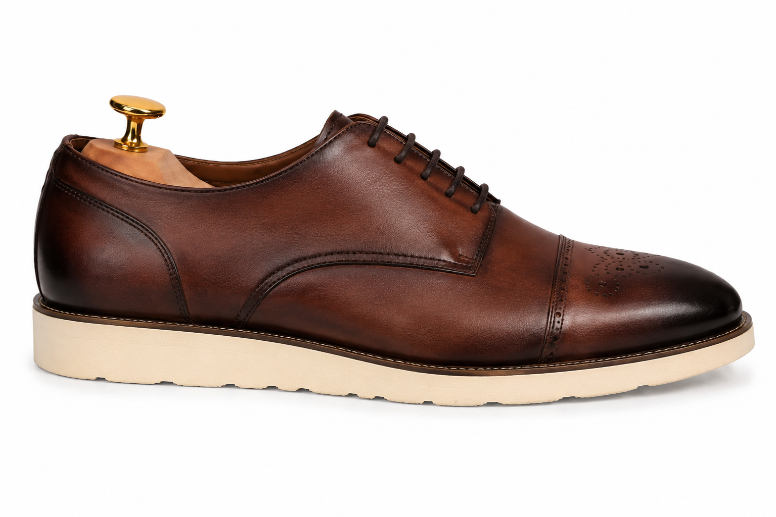 Moorland Cap-Toe Derby // Dark Chocolate