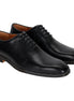 Mondello Debossed-Crest Wholecut Oxford for Men - Polished Leather Oxford Shoes