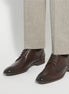 Mamoiada Classic Plain-Toe Derby for Men - Burnished Leather Office Shoes