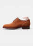 Malonno Suede U-Tip Derby for Men - Split-Toe Suede Casual Shoes