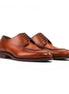 Malalbergo Moc-Toe Burnished Derby for Men - Apron Leather Dress Shoes