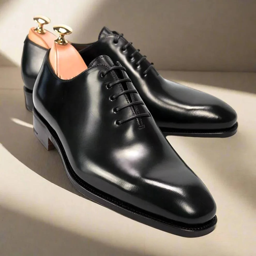 Mirabella Mirror-Polished Wholecut Oxford for Men - Formal Leather Oxford Shoes