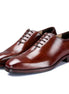 Minerbio Warm-Burnished Wholecut Oxford for Men - Classic Leather Oxford Shoes