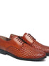 Magliano Woven-Vamp Derby for Men - Hand-Woven Leather Summer Shoes