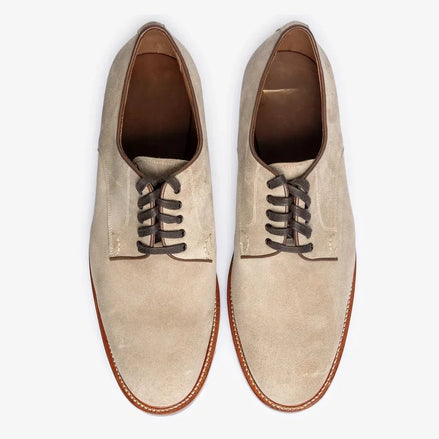 Macugnaga Buck-Suede Derby for Men - Brick-Sole Summer Derby Shoes