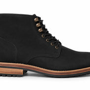 Montblanc Heritage Lace-Up Boot // Nero Black