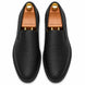 Melodiapelle Marengo Embossed Slip-On Sneaker in nero black woven leather, pair top-down view, handcrafted in Agra