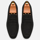 Melodiapelle Maryland Loafer in black suede, pair top-down view, handcrafted in Agra