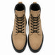 Melodiapelle Meilbourne Combat Boot in sand beige suede, pair top-down view, handcrafted in Agra