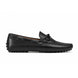 Side profile of the Missouri Loafer in black leather on white background