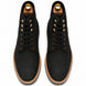 Melodiapelle Montblanc Heritage Lace-Up Boot in nero black leather, pair top-down view, handcrafted in Agra