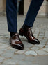 Montaione Deep-Burnish Wholecut Oxford for Men - Hand-Finished Leather Oxford Shoes