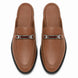 Melodiapelle Sergio Mule in tan leather, pair top-down view, handcrafted in Agra