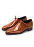Mesagne Side-Lace Wholecut Oxford for Men - Asymmetric Leather Dress Shoes